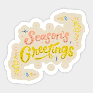 Season's Greetings Sticker